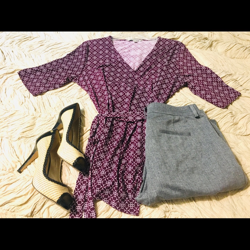 Low rise straight leg trouser. Two for $20